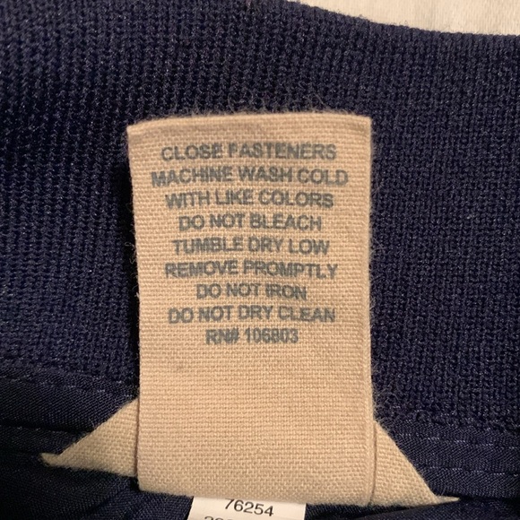 Duluth Trading Men’s Quilted Front Zipper Vest Blue Size Large - Picture 11 of 14